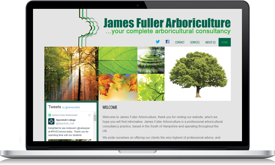 James Fuller Arboriculture Website